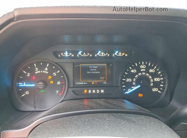 1FTEW1CPXLKF00131 2020 FORD F150 Gray Вид щитка приладів