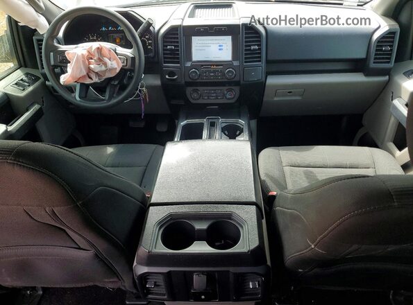 1FTEW1CPXLKF00131 2020 FORD F150 Gray Вид панелі приладів