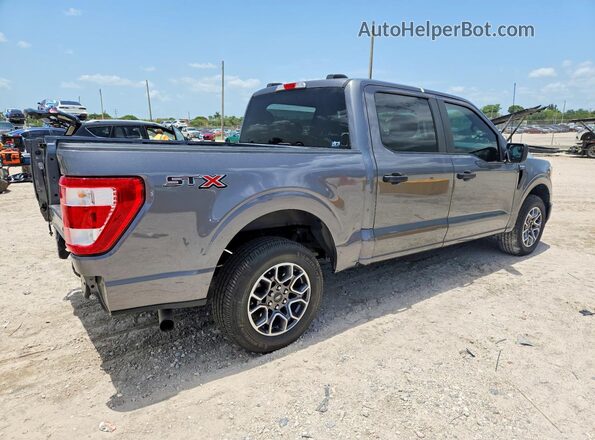 1FTEW1CPXMKE73482 2021 FORD F150 Gray Trasero derecho