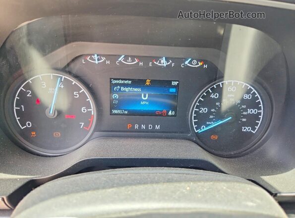 1FTEW1CPXMKE73482 2021 FORD F150 Gray Vista del cuadro de instrumentos