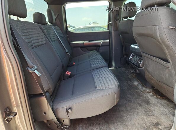 1FTEW1CPXMKE73482 2021 FORD F150 Gray Vista de los asientos traseros