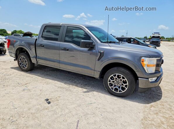1FTEW1CPXMKE73482 2021 FORD F150 Gray Delantero derecho