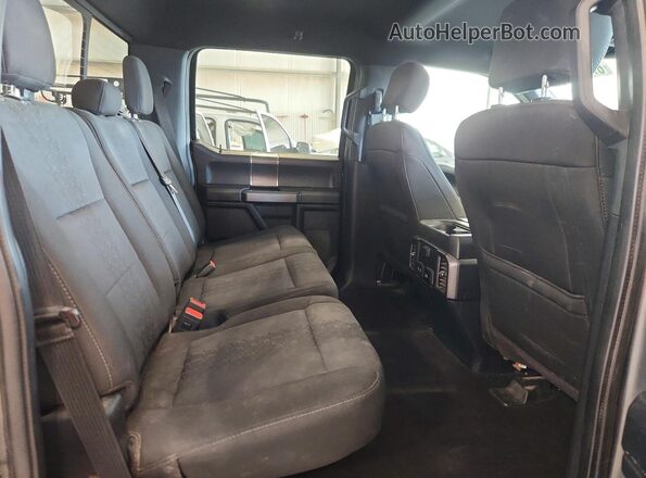 1FTEW1E41LKE94416 2020 FORD F150 Black Вид задніх сидінь