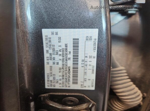 1FTEW1E41LKE94416 2020 FORD F150 Black Вид підкапотного простору