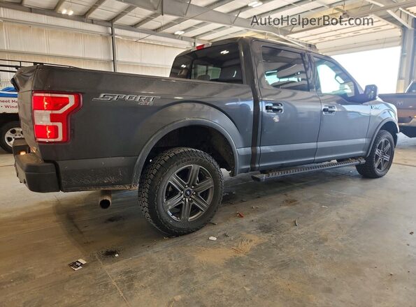 1FTEW1E41LKE94416 2020 FORD F150 Black Задня права чверть