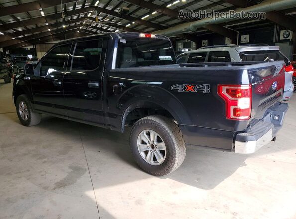 1FTEW1E44LFA96822 2020 FORD F150 Black Tył lewy