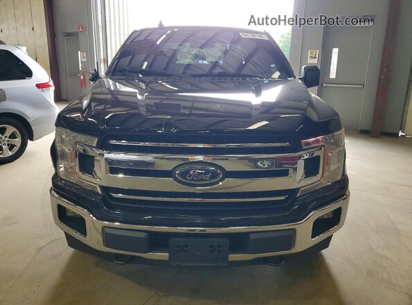 1FTEW1E44LFA96822 2020 FORD F150 Black Widok z przodu