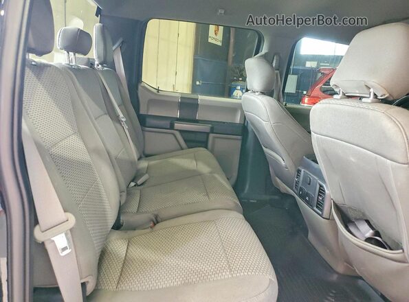 1FTEW1E44LFA96822 2020 FORD F150 Black Widok tylnych siedzeń