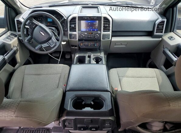 1FTEW1E44LFA96822 2020 FORD F150 Black Widok deski rozdzielczej