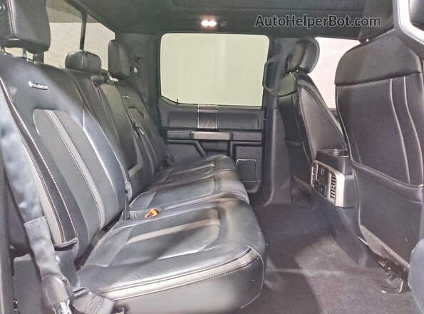 1FTEW1E45KFD09341 2019 FORD F150 Black Հետևի նստատեղերի տեսք