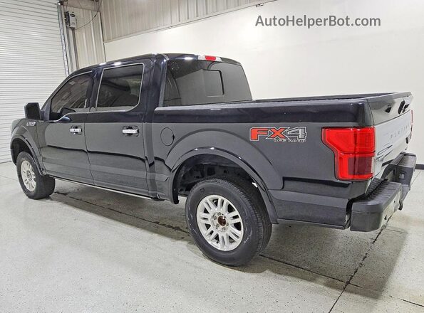 1FTEW1E45KFD09341 2019 FORD F150 Black Հետևի ձախ