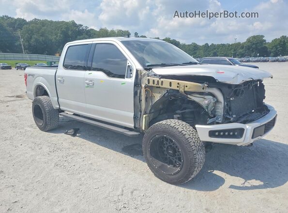1FTEW1E45KKD80594 2019 FORD F150 Silver Przód prawy