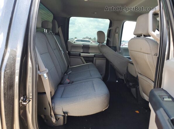 1FTEW1E46LFA64356 2020 FORD F150 Charcoal Rear seats view