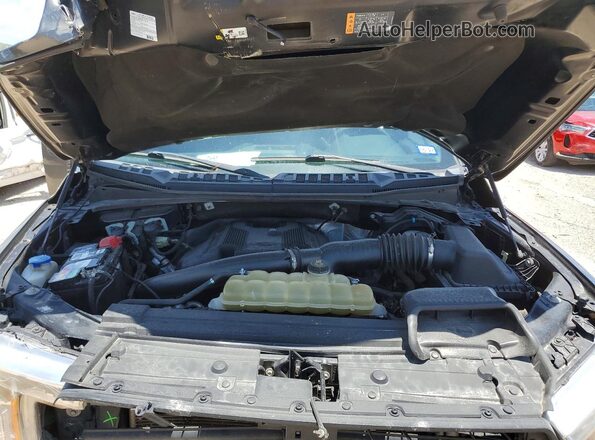 1FTEW1E46LFA64356 2020 FORD F150 Charcoal Rear interior view
