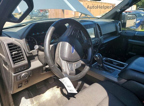1FTEW1E47LFB93738 2020 FORD F150 Gray Вид панелі приладів
