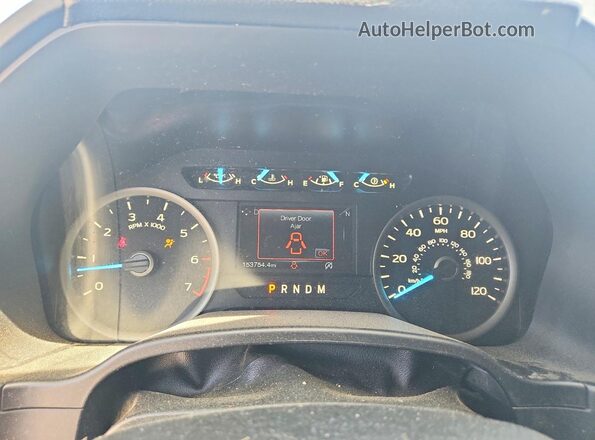 1FTEW1E47LKF44011 2020 FORD F150 Black Vista del cuadro de instrumentos
