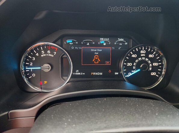 1FTEW1E48KFD47775 2019 FORD F150 Blue Widok zestawu wskaźników