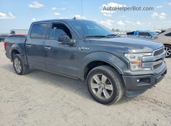 1FTEW1E48LFC04469 2020 FORD F150 Gray Передня права чверть