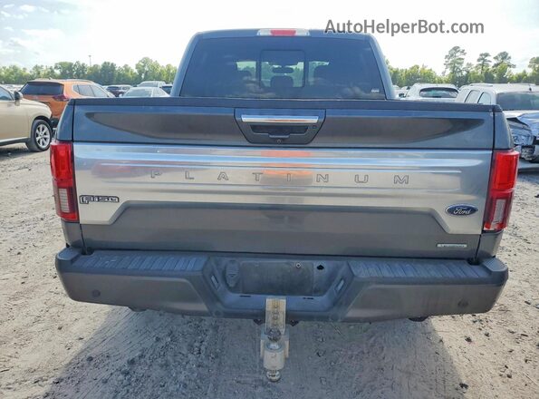 1FTEW1E48LFC04469 2020 FORD F150 Gray Вид ззаду