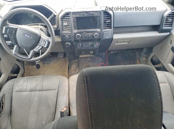 1FTEW1E48LFC47337 2020 FORD F150 White Вид панелі приладів