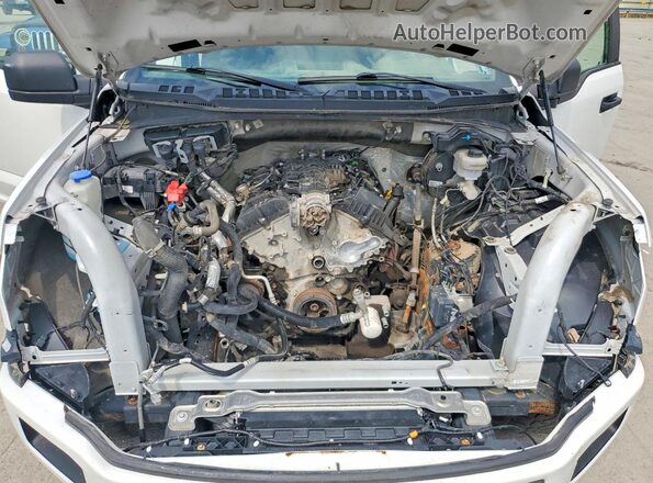 1FTEW1E48LFC47337 2020 FORD F150 White Вид задньої частини салону