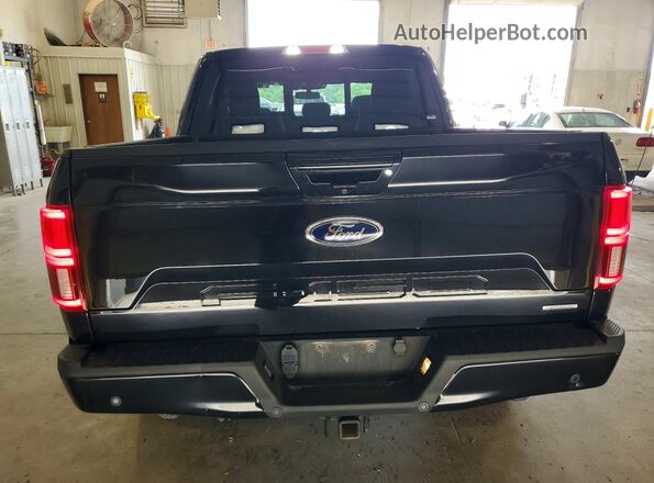 1FTEW1E4XKFC50366 2019 FORD F150 Black Вид ззаду