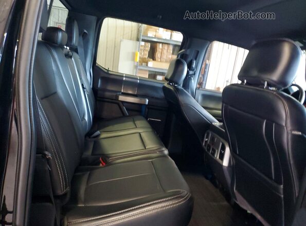 1FTEW1E4XKFC50366 2019 FORD F150 Black Вид задніх сидінь