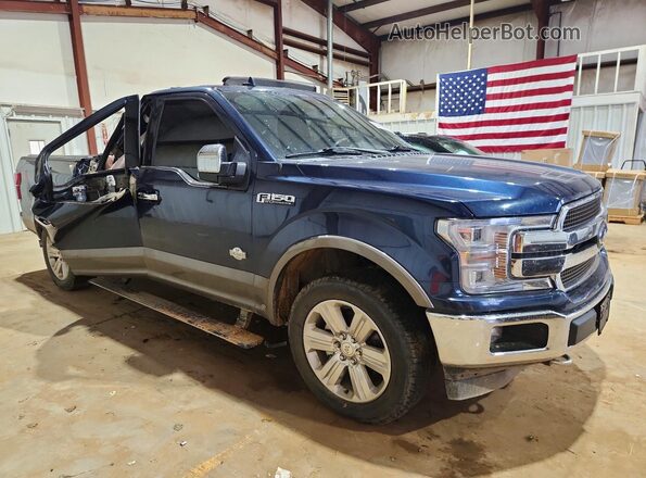 1FTEW1E4XLFA15371 2020 FORD F150 Blue წინა მარჯვენა