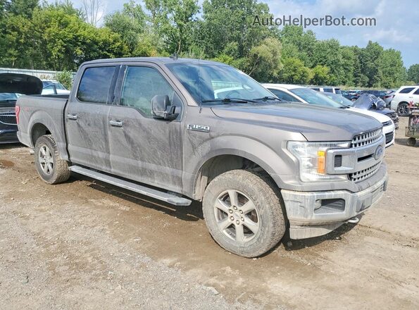 1FTEW1E50KFC83286 2019 FORD F150 Gray Przód prawy