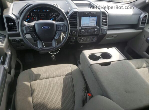 1FTEW1E50KFC83286 2019 FORD F150 Gray Widok deski rozdzielczej