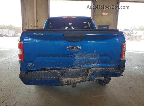 1FTEW1E50LKF39404 2020 FORD F150 Blue Vista trasera