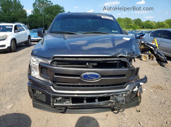 1FTEW1E52JFD22913 2018 FORD F150 Серый Вид спереди