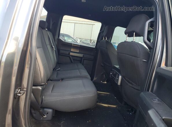 1FTEW1E52JFD22913 2018 FORD F150 Серый Вид задних сидений