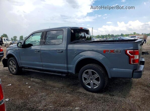 1FTEW1E52KKE87188 2019 FORD F150 Gray Հետևի ձախ