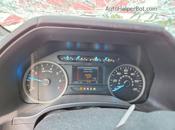 1FTEW1E52LFA90784 2020 FORD F150 Red ხელსაწყოთა პანელის ხედი