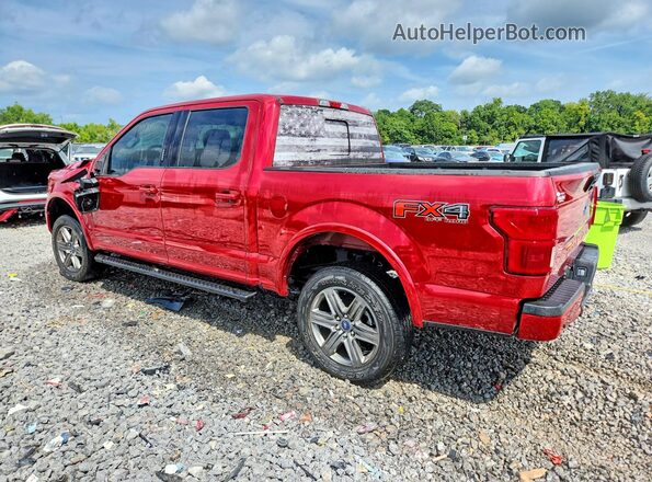 1FTEW1E52LFA90784 2020 FORD F150 Red უკანა მარცხენა