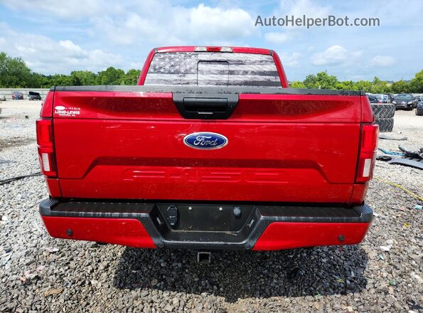 1FTEW1E52LFA90784 2020 FORD F150 Red უკანა ხედი