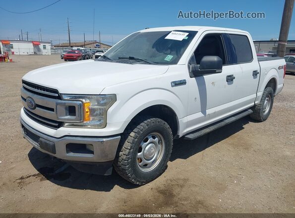 1FTEW1E53JKF15725 2018 FORD F150 White Передня ліва чверть