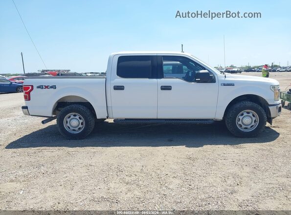 1FTEW1E53JKF15725 2018 FORD F150 White Вид задньої частини салону