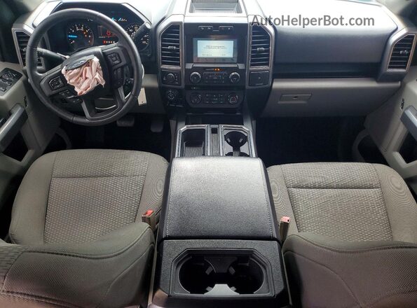 1FTEW1E55JFC85758 2018 FORD F150 Черный Вид панели приборов