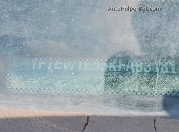 1FTEW1E55KFA83181 2019 FORD F150 Blue Engine compartment view