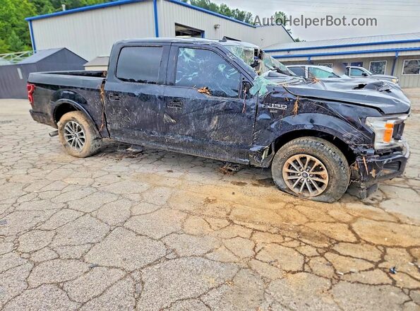 1FTEW1E55LKF35168 2020 FORD F150 Black Delantero derecho