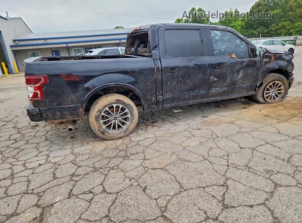 1FTEW1E55LKF35168 2020 FORD F150 Black Trasero derecho