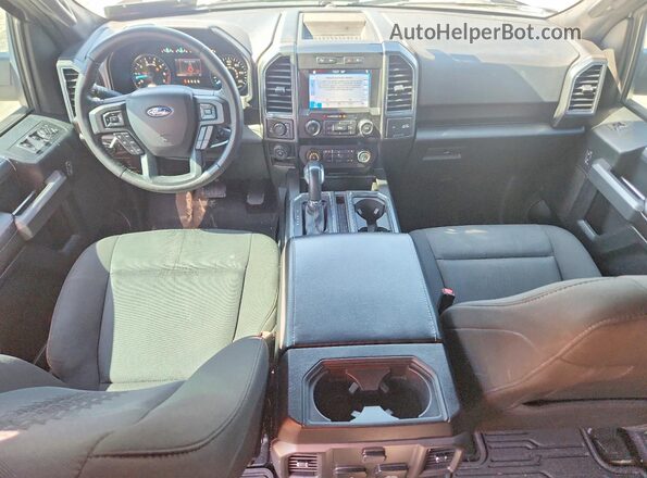 1FTEW1E56KKC31202 2019 FORD F150 Silver Vista del salpicadero