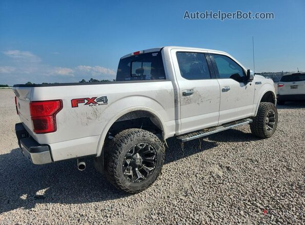 1FTEW1E56KKF29877 2019 FORD F150 White Trasero derecho