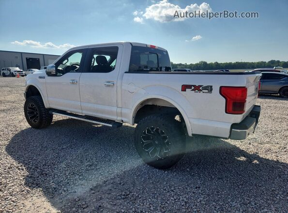 1FTEW1E56KKF29877 2019 FORD F150 White Trasero izquierdo