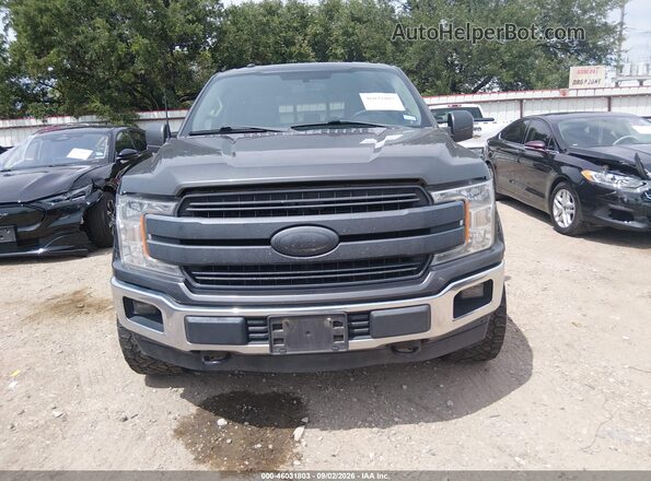 1FTEW1E57JFD54644 2018 FORD F150 Gray Vista del cuadro de instrumentos