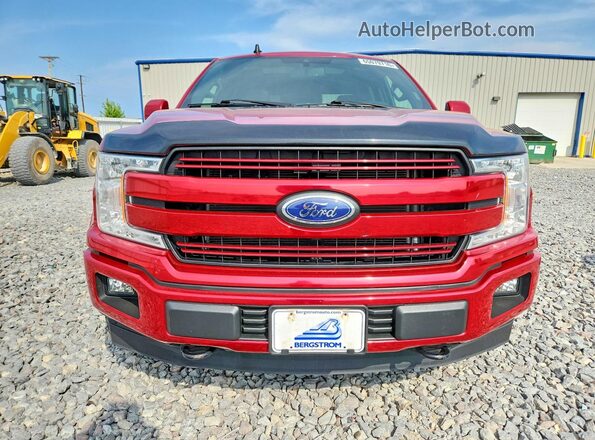 1FTEW1E57LKD94426 2020 FORD F150 Red Vista frontal