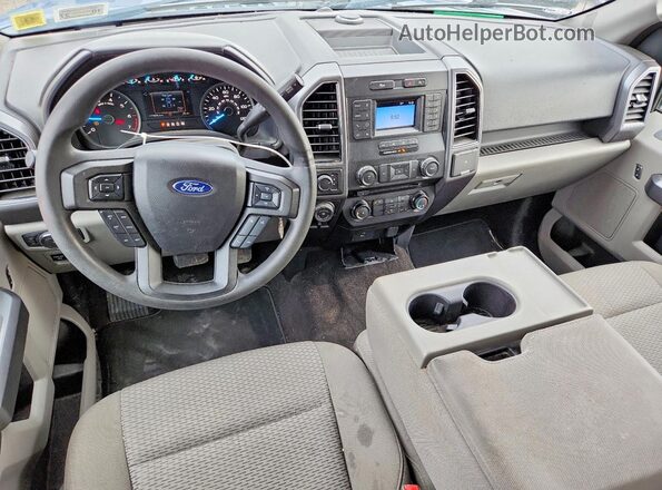 1FTEW1E58JKF24551 2018 FORD F150 Blue წინა პანელის ხედი