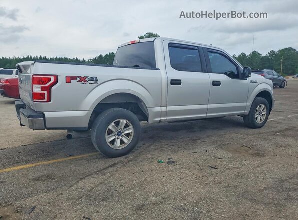 1FTEW1E58KFB64045 2019 FORD F150 Silver Задня права чверть